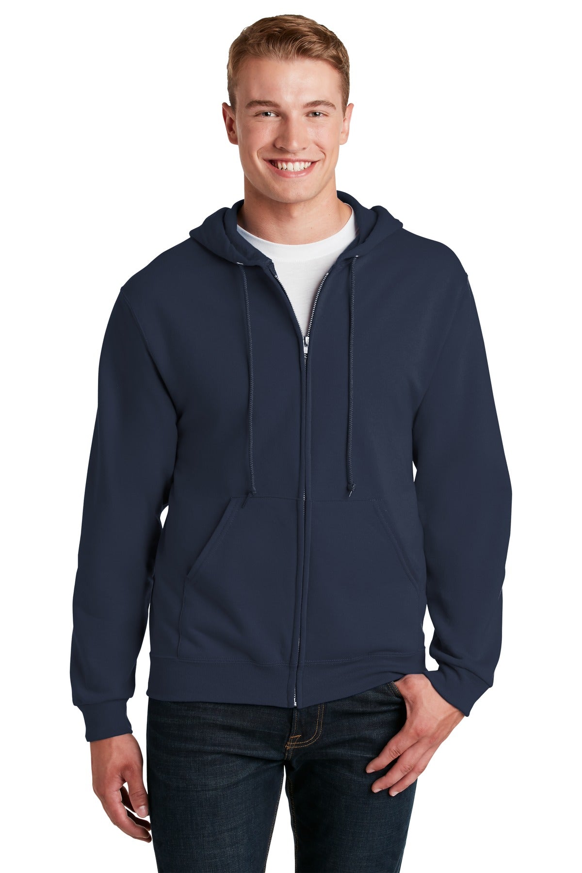 Jerzees ®  - NuBlend ®  Full-Zip Hooded Sweatshirt.  993M