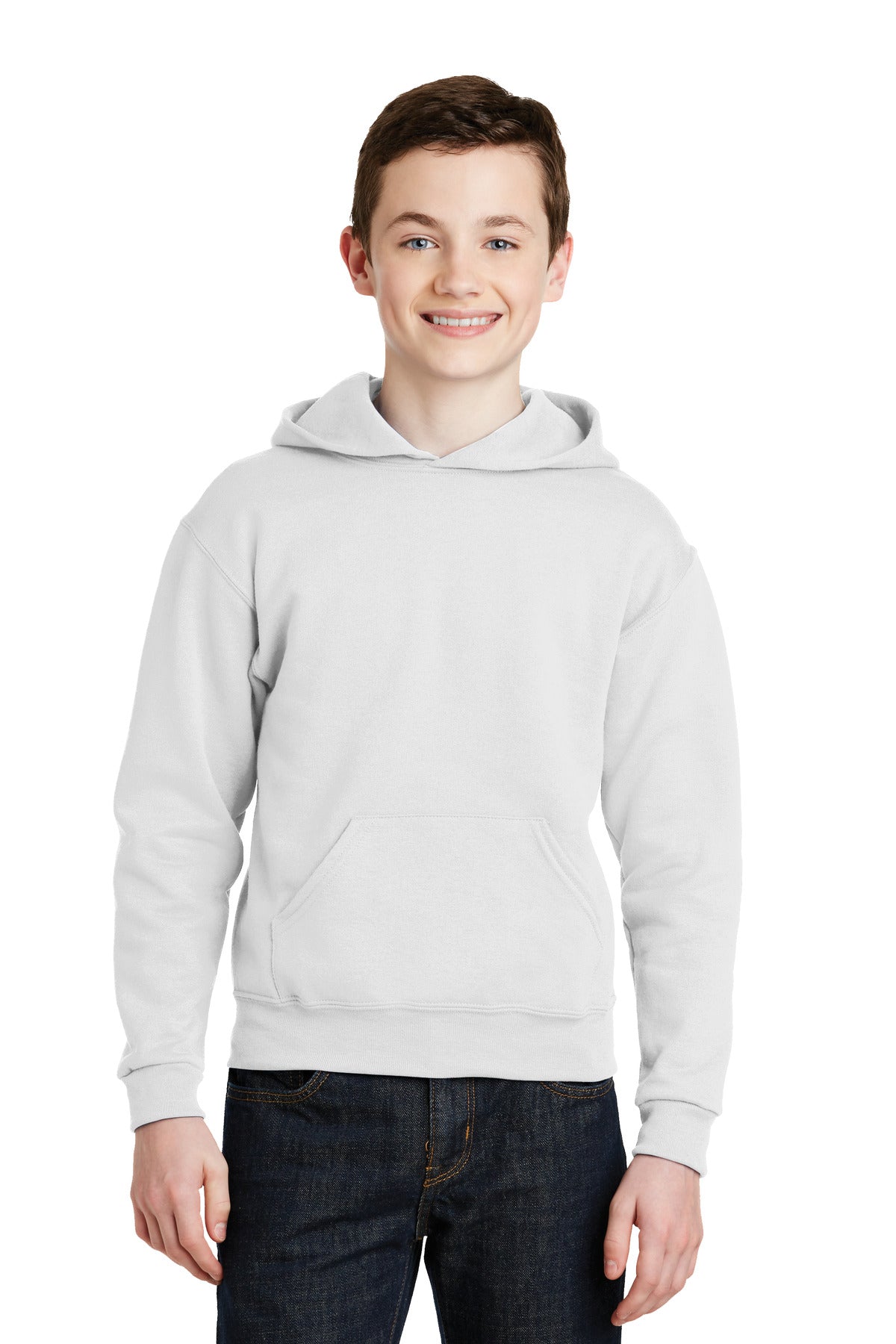Jerzees ®  - Youth NuBlend ®  Pullover Hooded Sweatshirt.  996Y