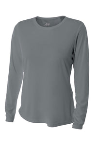 A4 Women's Cooling Performance Long Sleeve Tee A4NW3002