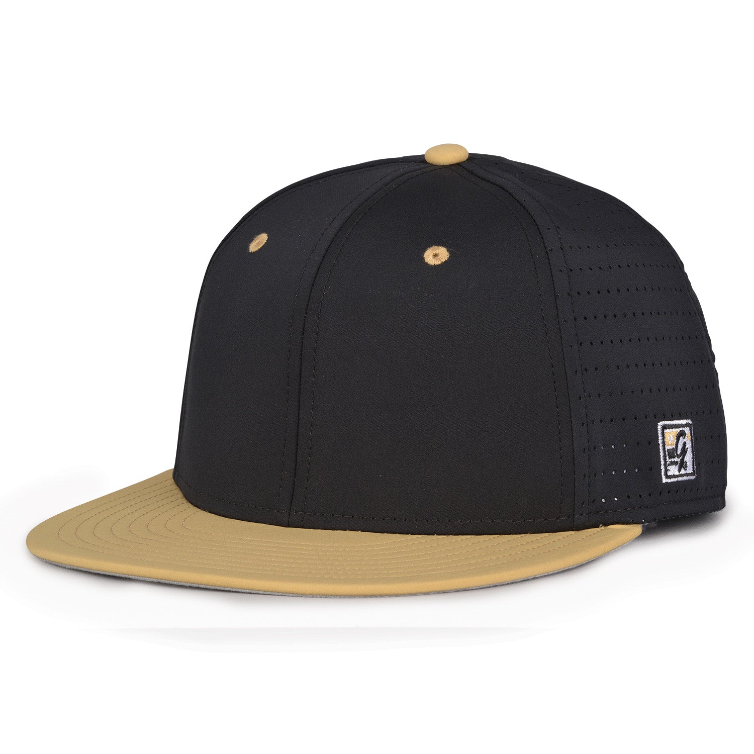 GB998 Perforated Gamechanger - Black/Vegas Gold