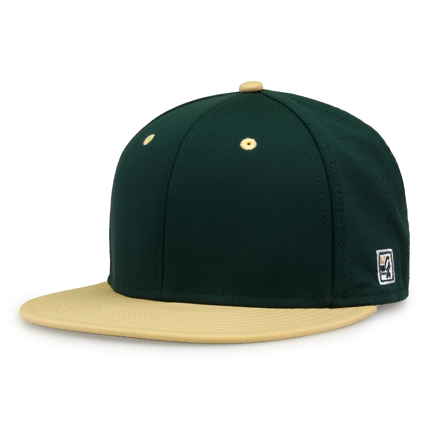 GB998 Perforated Gamechanger - Dark Green/Vegas Gold