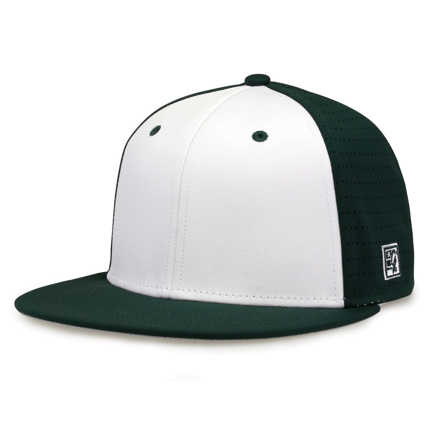 GB998 Perforated Gamechanger - Dark Green/White (alternate)