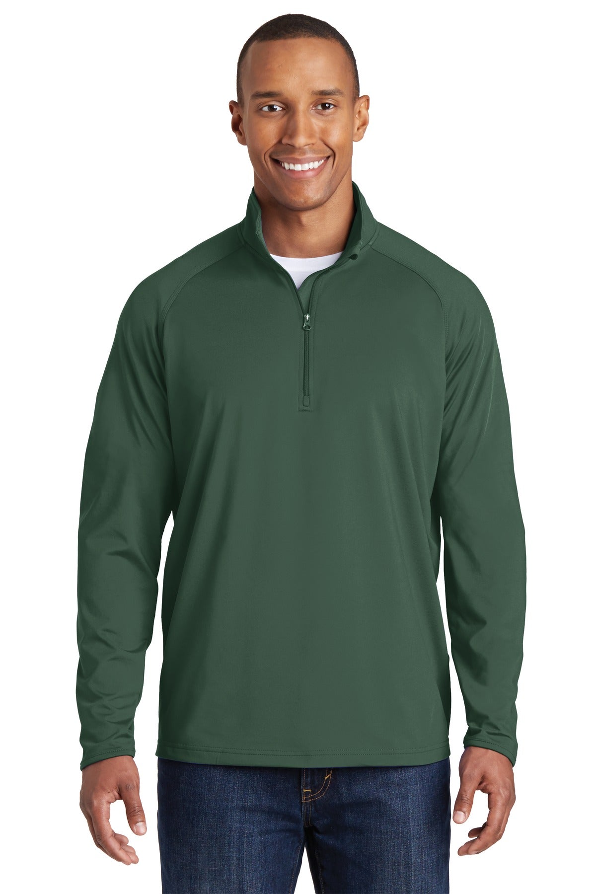 Sport-Tek ®  Sport-Wick ®  Stretch 1/4-Zip Pullover. ST850