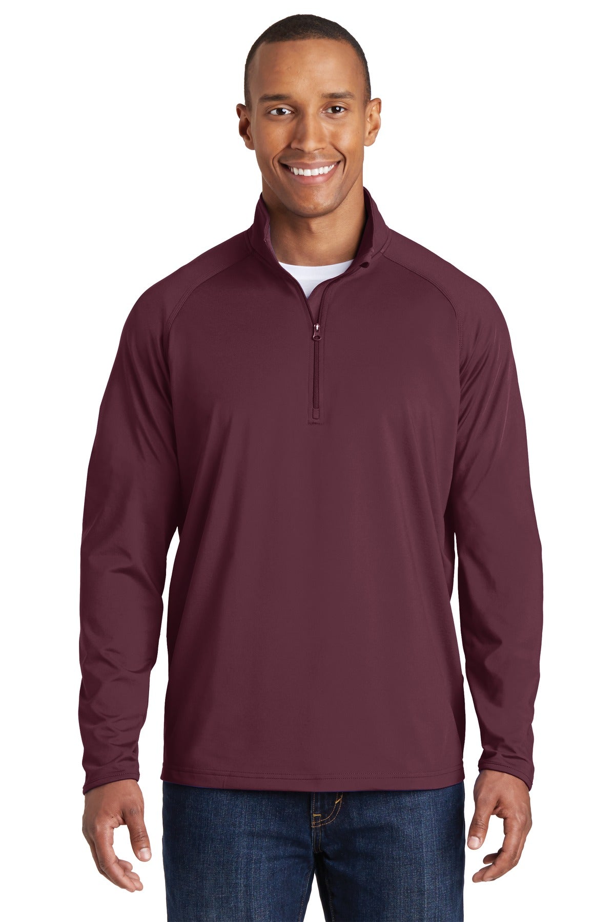 Sport-Tek ®  Sport-Wick ®  Stretch 1/4-Zip Pullover. ST850