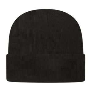 Knit Cap with Cuff