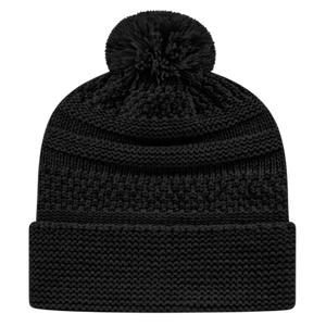 Cable Knit Cap with Cuff